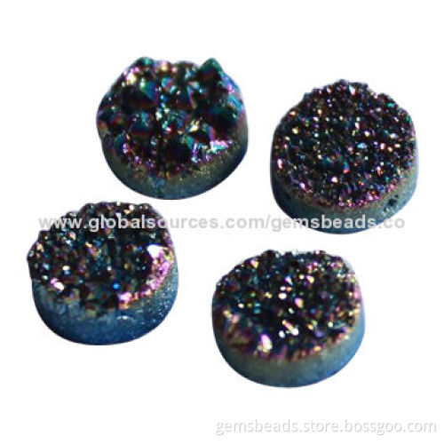 Gemstone druzy bead for fashion jewelryNew